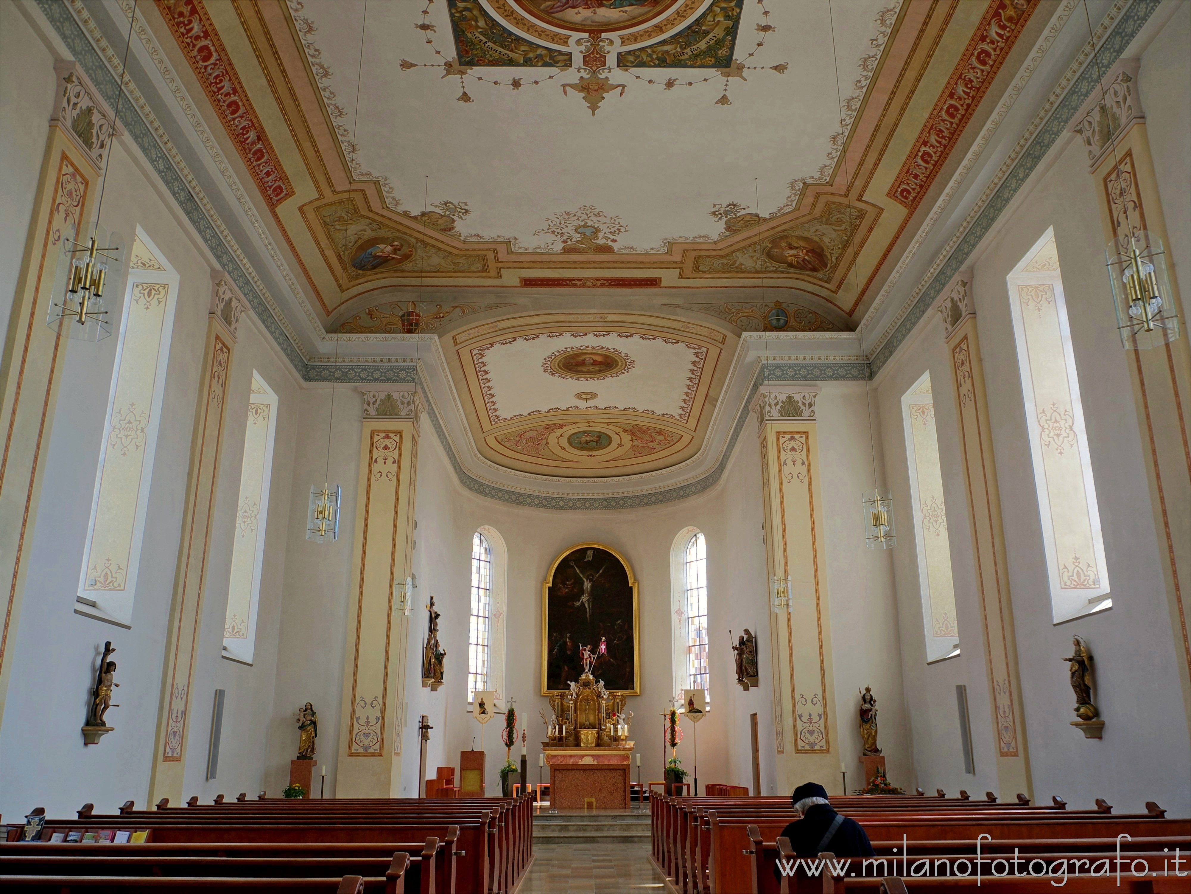 Wurmlingen (Germania) - Interno della Chiesa di St. Gallus